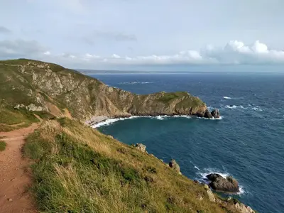 Paysage naturel près de la maison de vacances