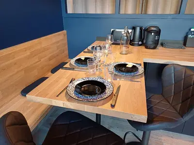 Plan de l'établissement Ô Valvi - Suite balnéo, terrasse et parking privé - Saint-Lô centre