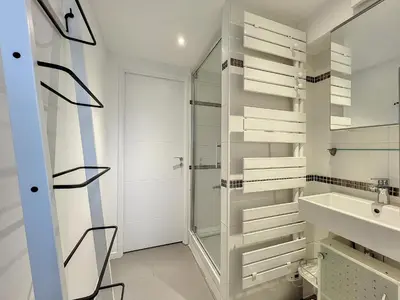 Salle de bains dans l'établissement La sapinière, duplex de charme