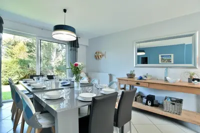 Cuisine ou kitchenette dans l'établissement Villa Les Daules
