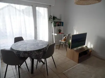 Coin salon dans l'établissement Escapade mer en Normandie