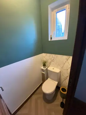 Salle de bains dans l'établissement Chambre hôtes