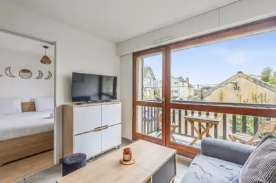 Balcon ou terrasse dans l'établissement Appartement Alfredo - Welkeys
