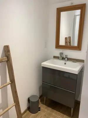 Salle de bains dans l'établissement Appartement COSY