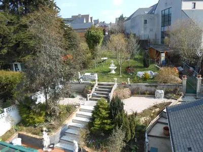 Jardin de l'établissement Les Gîtes Cancalais