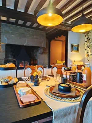 Nourriture dans le B&B/chambre d'hôtes ou à proximité