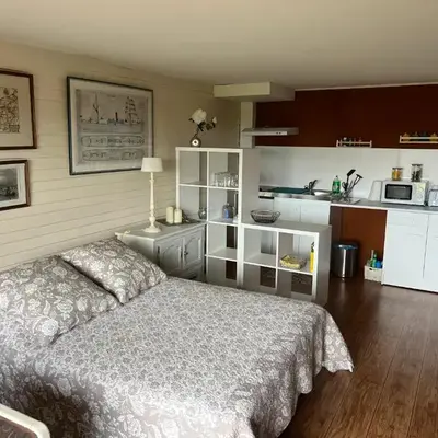 Grand Studio Vue Mer et Jardin