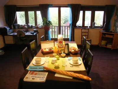 Plan de l'établissement La Ferme de Montaigu