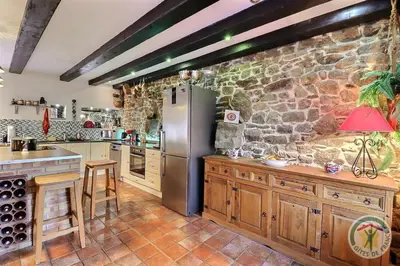 Cuisine ou kitchenette dans l'établissement Ostrea edulis