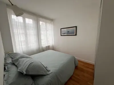 Un ou plusieurs lits dans un hébergement de l'établissement Appartement centre - Avranches