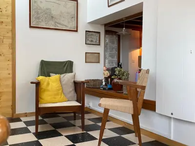 Coin salon dans l'établissement La Maison du Pêcheur