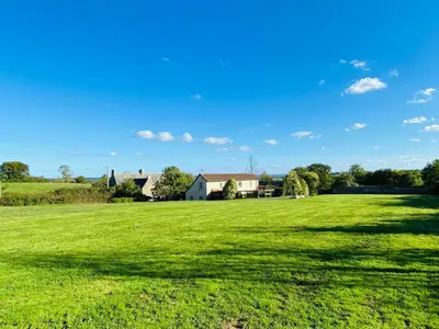 Paysage naturel près de la maison de vacances