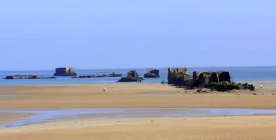 Paysage naturel près de la maison de vacances