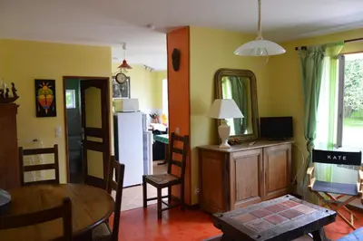 Cuisine ou kitchenette dans l'établissement Le Hêtre Pourpre