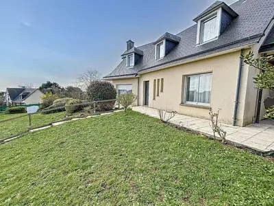 Jardin de l'établissement Maison proche plage, 8 pers, 3 ch, jardin, Wi-Fi, clim - FR-1-361-533