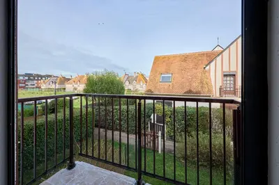 Balcon ou terrasse dans l'établissement Doudounette - Appartement à proximité de la plage