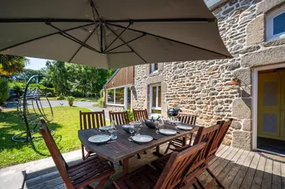 Bâtiment de la maison de vacances