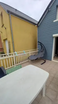 Plan de l'établissement Maison de plage avec accès direct à la plage