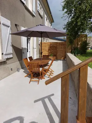 Balcon ou terrasse dans l'établissement Le Spot de Saint Laurent