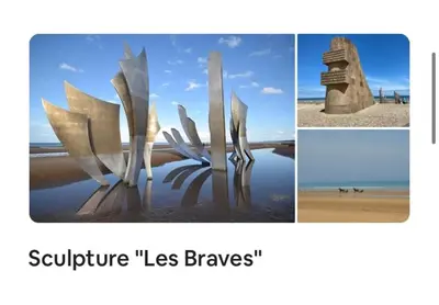 Plan de l'établissement Au Coeur d'Omaha Beach - Colleville-sur-Mer - Gîte 1