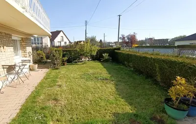 Jardin de l'établissement Le Ponthieu de Bayeux