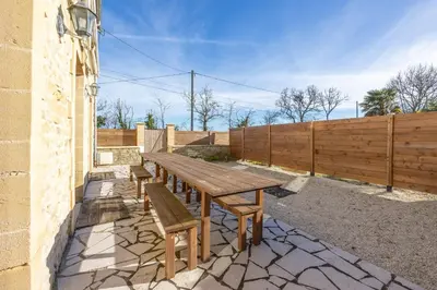 Plan de l'établissement Les Grandes Landes - Piscine privée - Grand jardin
