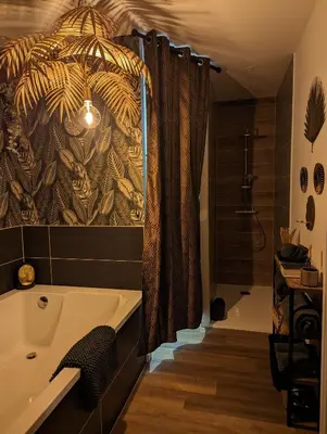 Salle de bains dans l'établissement la Pléiade