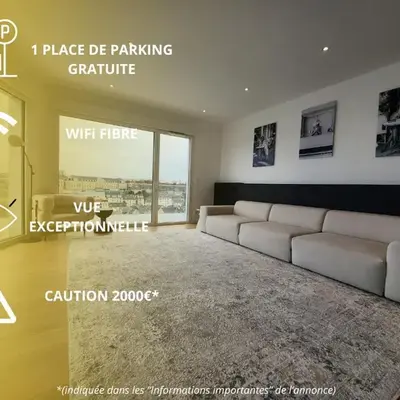 Le Davs - Splendide Appartement avec vue Panoramique - Salle de Sport et Parking Gratuit