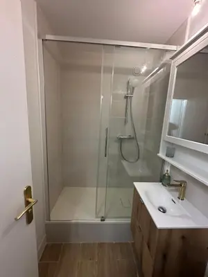 Salle de bains dans l'établissement STUDIO COSY