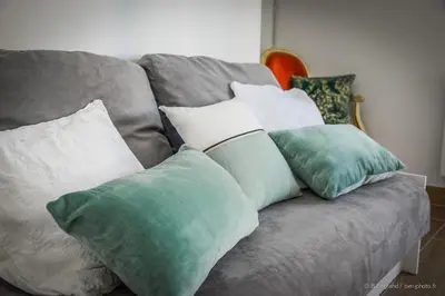 Un ou plusieurs lits dans un hébergement de l'établissement STUDIO COSY