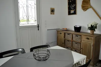 Plan de l'établissement La petite Marie-B, terrasse, plages à 250m