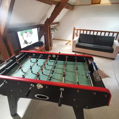 Salle de jeux dans l'établissement Gite idéalement situé aux portes de Bayeux