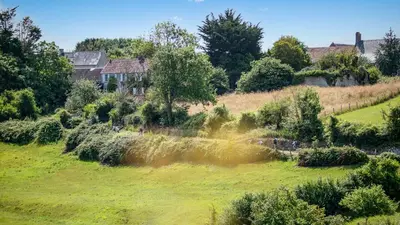 Paysage naturel près de le complexe hôtelier