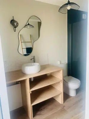 Salle de bains dans l'établissement Le Rooftop d’Isa
