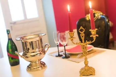 Boissons dans l'établissement La Rose Médiévale Balnéo & Sauna
