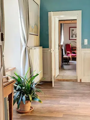 Coin salon dans l'établissement LA FERME DE NEHOU