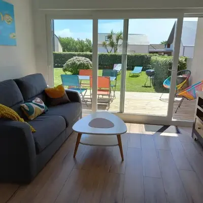 Maison 100m de la plage les pieds dans l'eau