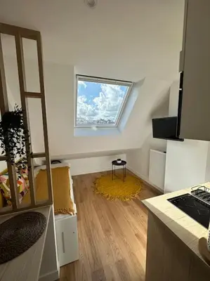Cuisine ou kitchenette dans l'établissement Studette entièrement rénovée et lumineuse