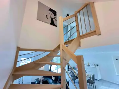 Plan de l'établissement Maison vue mer chez Aline