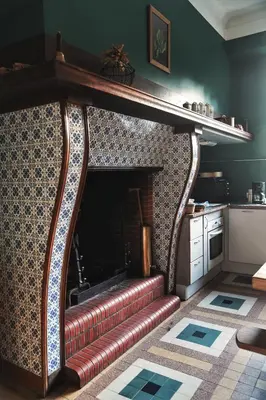 Cuisine ou kitchenette dans l'établissement AU DOMAINE DU MESNIL