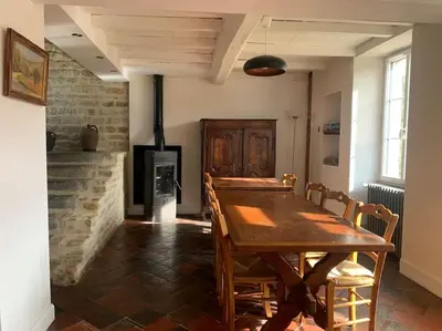 Plan de l'établissement Gîte de groupe agritourisme 3 gîtes mitoyens 25 couchages Convivialité et intimité