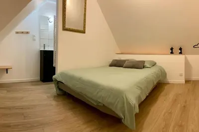 Un ou plusieurs lits dans un hébergement de l'établissement Rive gauche (bord de mer)