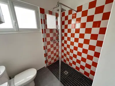 Salle de bains dans l'établissement Esperanza Maison & Jardin Mer