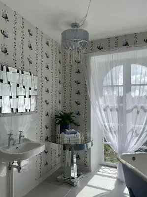 Salle de bains dans l'établissement Demeure exceptionnelle proche du château de Vire