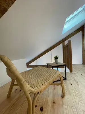Plan de l'établissement Charmante Maisonnette - 5 min du Pôle Hippique de Saint-Lô
