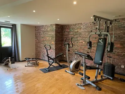 Salle ou équipements de sports de l'établissement Maison de Léopold - gîte de groupe - 15 couchages