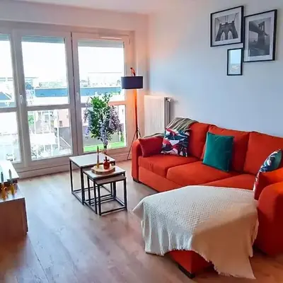 Appartement neuf - 3 chambres - 6 personnes - 73m² vue sur la ville