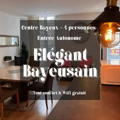 L'Elégant Bayeusain - Appartement 4P Centre Bayeux
