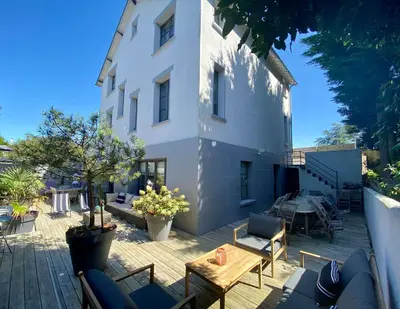 Bâtiment de la maison de vacances