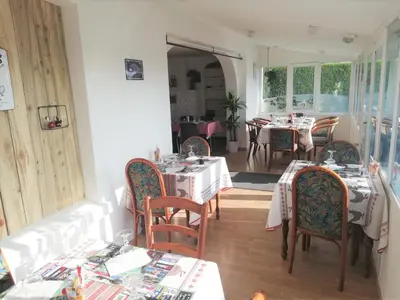 Coin salon dans l'établissement La cocotte normande